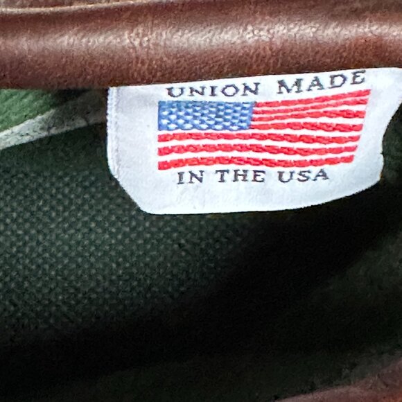 Iron Age Steel Toe EH  Brown Leather Work Boots Made in USA Men's Size 7.5 - Picture 5 of 16